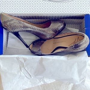 Giuseppe Zanotti Silver chrome stilettos